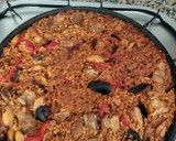 Foto del paso 3 de la receta: Arroz mar-montaña al horno