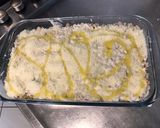 Une image de l'étape 9 de Crozets de sarrasin au lard, crème et grana padano.