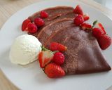 Foto langkah ke 5 dari resep Chocolate Crepes.