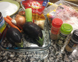 Foto del paso 1 de la receta: Berenjenas rellenas