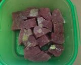 Foto langkah ke 1 dari resep Tuna masak acar kuning.