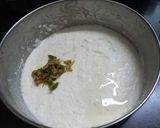 A picture of step 3 of Besan Suji Sandwich Dhokla.