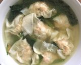 Foto langkah ke 5 dari resep Pangsit Kuah Udang / Wonton Soup.