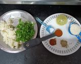 A picture of step 7 of Hara Chana Kebab.