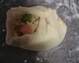 A picture of step 7 of Mini buns with mayo chicken filled.