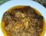 A picture of step 7 of Kasoori tikka gravy (mutton handi).