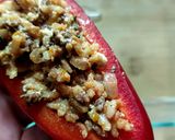 Görög töltött paprika recept fázis 7 fotója
