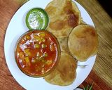 आलू मटर टमाटर की सब्जी (aloo matar tamatar ki sabzi recipe in Hindi) रेसिपी चरण 3 फोटो