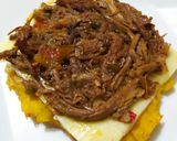 Foto del paso 7 de la receta: Patacones rellenos (Plátano Verde)