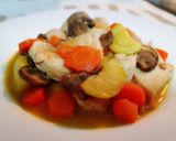 Foto del paso 7 de la receta Salteado de pollo con verduras y setas