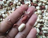 A picture of step 1 of Groundnut sweet.