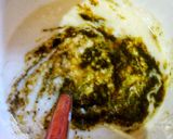A picture of step 2 of Dahi Wala kachumber.
