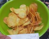 عکس مرحله 2 از دستور چیپس سرکه ای 🥴ونمکی😋