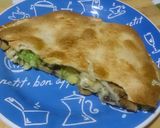 A picture of step 8 of Chicken, Mushroom, and Avocado Sincronizadas.