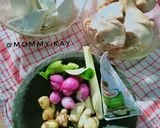Foto langkah ke 1 dari resep Opor Ayam Tahu.