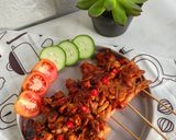 Foto langkah ke 5 dari resep Sate Jamur Panggang Teflon.