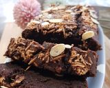 Foto langkah ke 4 dari resep 27. Cake Pisang Coklat Ketan Hitam.