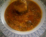 Foto del paso 5 de la receta: Alcauciles rellenos de carne con arroz