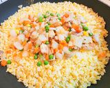 A picture of step 6 of Egg Fried Rice.