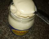 A picture of step 3 of Home made mayonnaise.