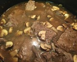 Foto del paso 3 de la receta: Solomillo de Ternera al Pedro Ximénez con champis y Piñones