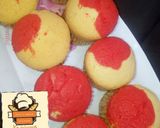 A picture of step 9 of Vanilla cupcake.
