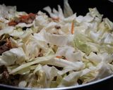 古早味高麗菜肉絲鹹粥 - 週末一早的活力的食譜步驟4照片