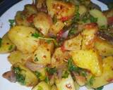 Aloo chat recipe step 5 photo
