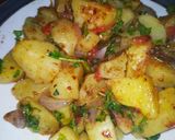A picture of step 5 of Aloo chat.