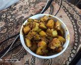 A picture of step 12 of Aloo Jeera.