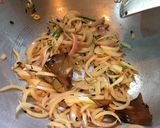 A picture of step 2 of Luchi Ghugni.