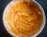 A picture of step 2 of Red Coconut Chutney.