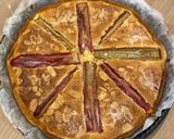 Une image de l'étape 4 de Tarte à la rhubarbe.