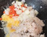 รูปขั้นตอนการทำที่ 2 ของ ข้าวผัดไข่