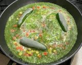 A picture of step 4 of Sweet Pepper Mexican Rice - Arroz Verde.