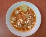 Foto langkah ke 5 dari resep Baso Aci Kuah Pedas.