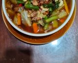 Foto langkah ke 15 dari resep Sayur Asem-Asem Daging Sapi.