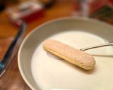 Gesztenyés, pudingos babapiskóta recept fázis 3 fotója