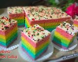Foto langkah ke 10 dari resep Rainbow Steam Cake Ny. Liem.