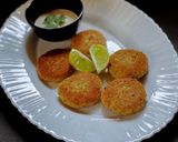 A picture of step 8 of Rotisserie Chicken Patty with Garlic Aioli.