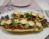 Foto del paso 6 de la receta: Calabacín del huerto relleno de carne