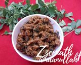 A picture of step 6 of Hyderabadi Kheema Methi.
