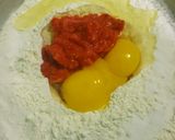 Foto del paso 2 de la receta: Fideos de pimientos asados con salsa boloñesa