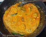 A picture of step 8 of Tilottoma_Kakrol (spiny gourd curry).