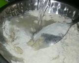 A picture of step 1 of Wheat flour chilla.