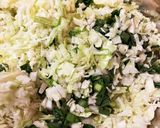 A picture of step 1 of Vegetable-Packed Gyoza.