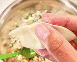 A picture of step 5 of Vegetable-Packed Gyoza.
