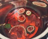 Foto langkah ke 4 dari resep Es Bunga Rosella Jeruk Purut.