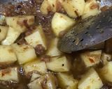 A picture of step 3 of Aloo gobhi.