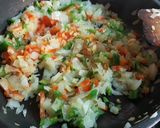 Foto del paso 2 de la receta Bacalao desmigado con garbanzos y espinacas